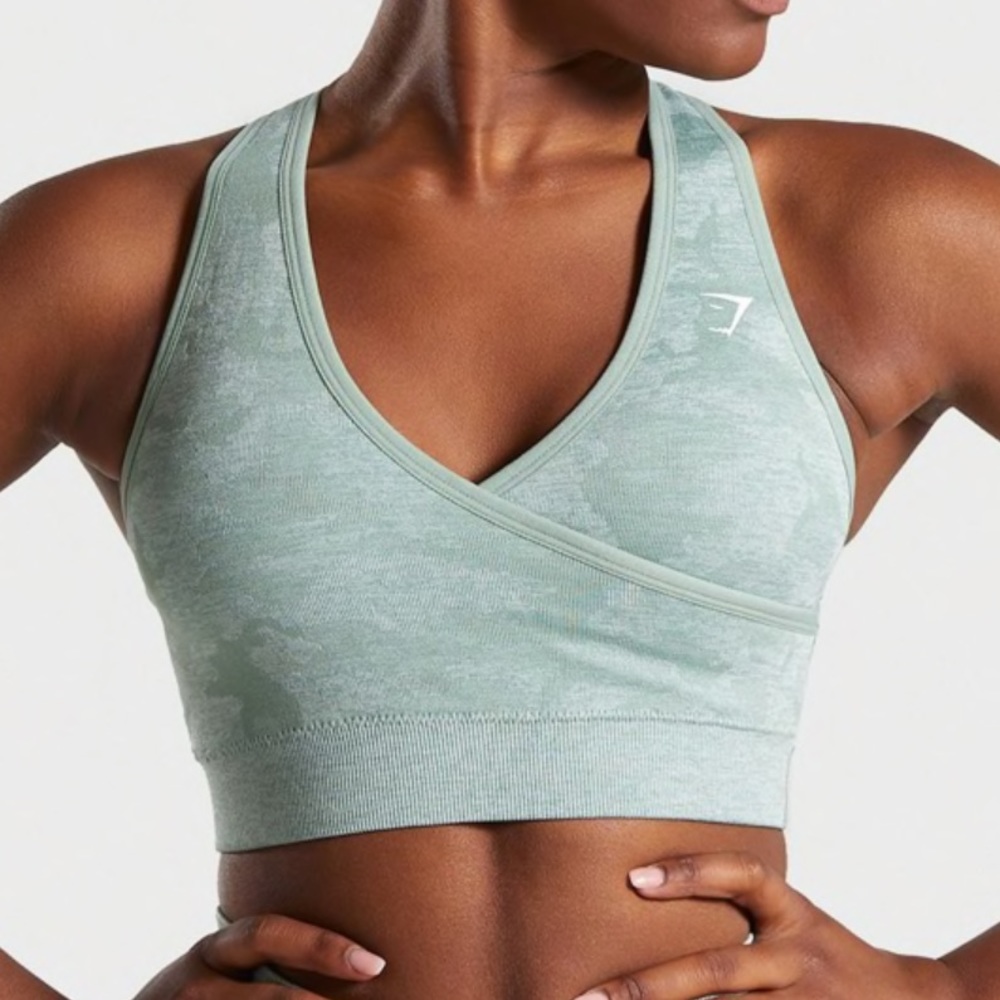 Gymshark Camo Seamless Sports Bra